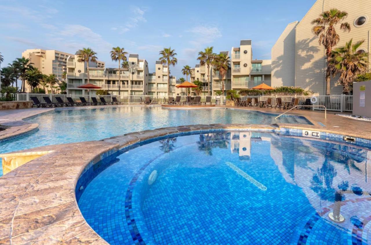 Upscale Modern Villa Private W Terrace In Bahia Mar Beachfront Resort, Heated Pool! South Padre Island Eksteriør billede
